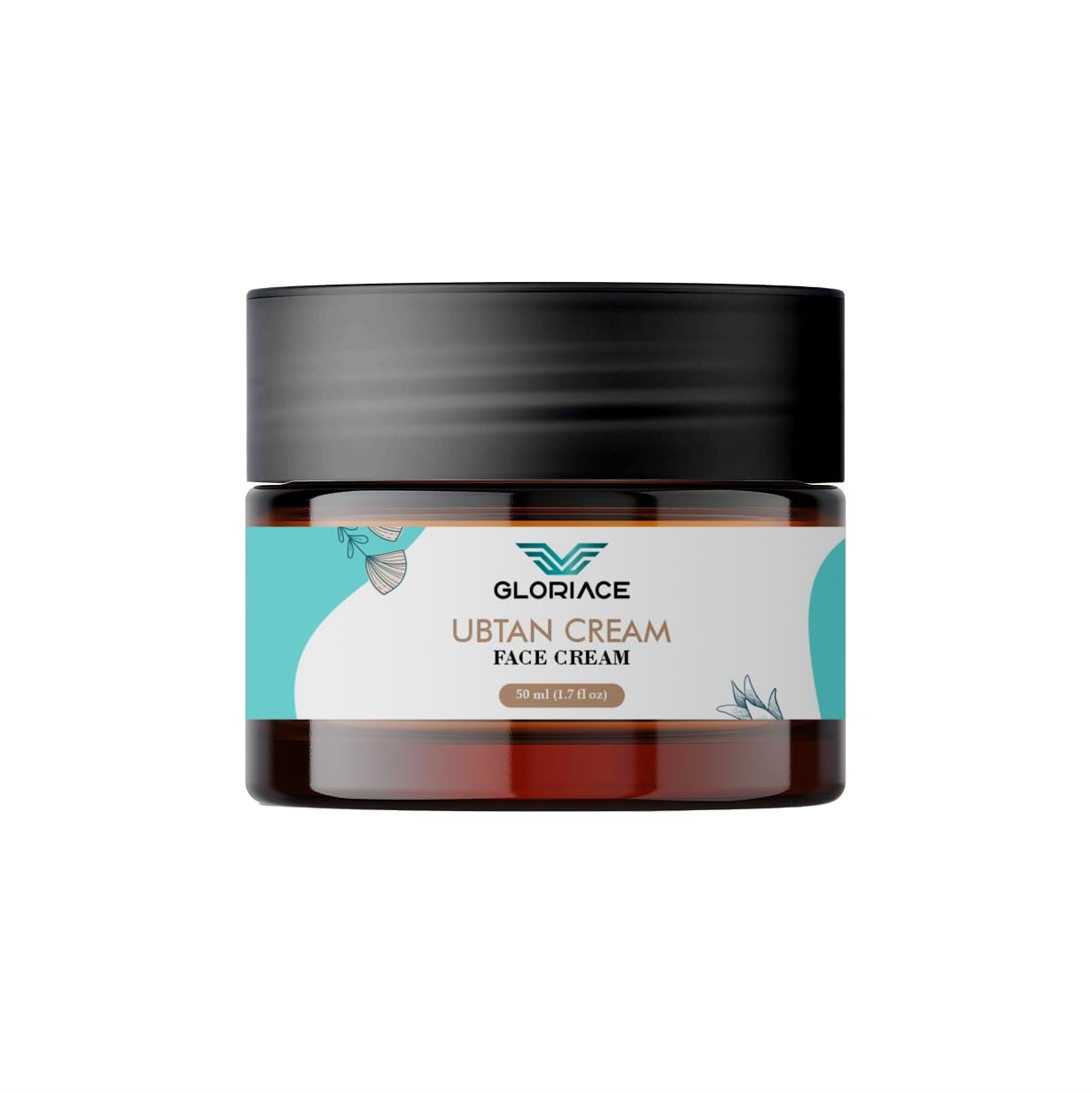 Gloriace Ubtan Face Cream for Men & Women | Natural Herbal Formula | Removes Tan, Enhances Glow & Smooth Skin | 50 ml