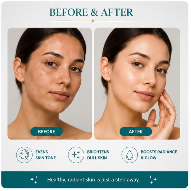 GLORIACE Skin Lightening Cream | Daily Face Moisturizing Cream for Brighter & Even-Looking Skin | Lightweight, Non-Greasy Formula | Suitable for All Skin Types | 50 g