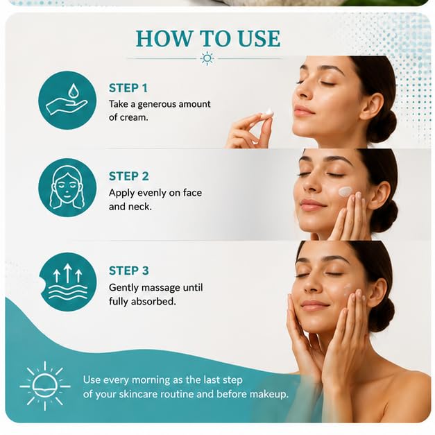Gloriace Sunscreen SPF 50 PA++++, Broad Spectrum, No White Cast, Deep Moisturisation, All Skin Types (50 GM)