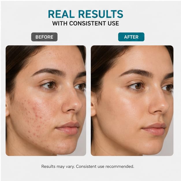 GLORIACE 2% Salicylic Acid Face Serum for Oily & Blemish-Prone Skin | Lightweight Facial Serum with Salicylic Acid | Daily Skin Care Formula for Smoother Looking Skin & Refined Appearance | 30 ml