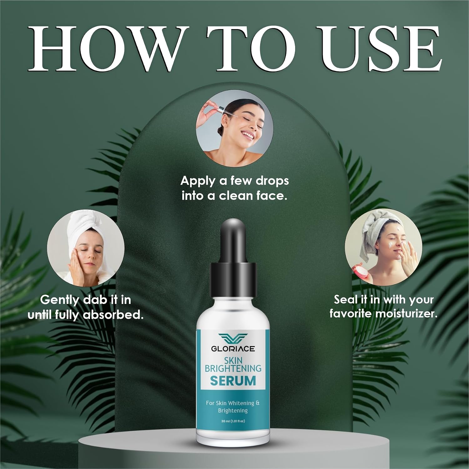 Skin Brightening Serum for Whitening & Brightening, 30ml (1.01 fl oz)